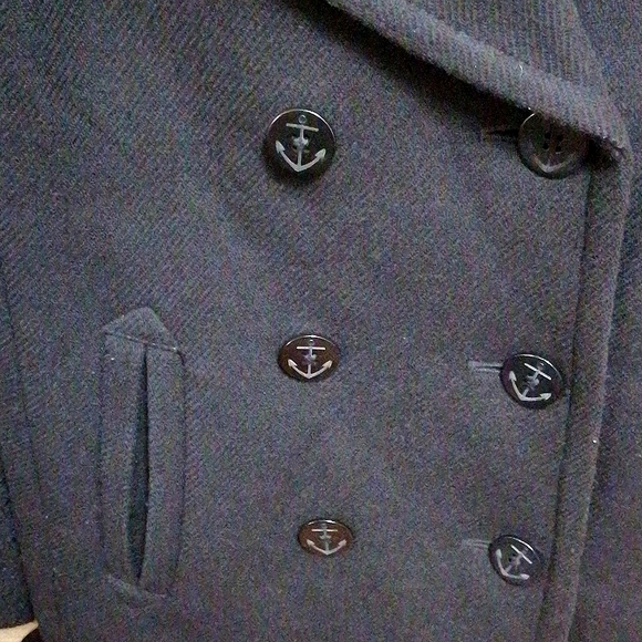 TNA double breasted pea coat - Picture 3 of 5